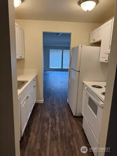 Kitchen viewing towards living room