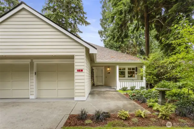 Enjoy your brand-new composition roof, new skylights and gutters, and new heat pump! All this plus a roomy two-car garage.