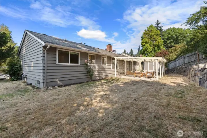 Spacious Backyard