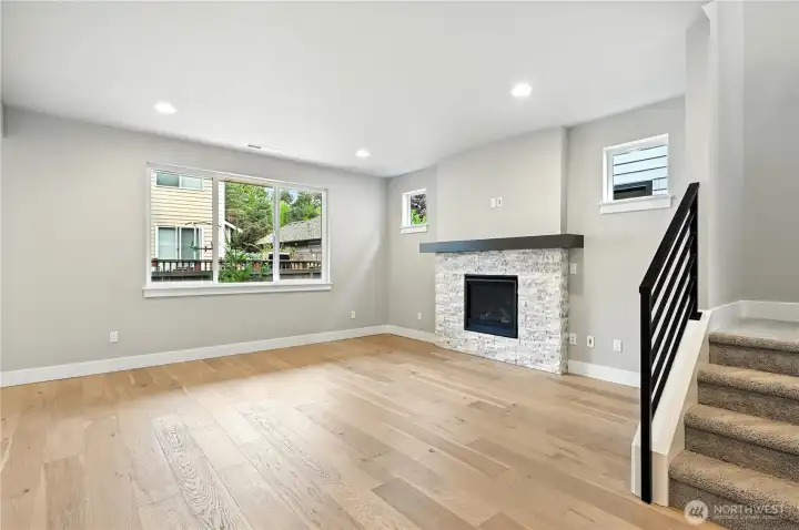 photo of  completed home on another lot.