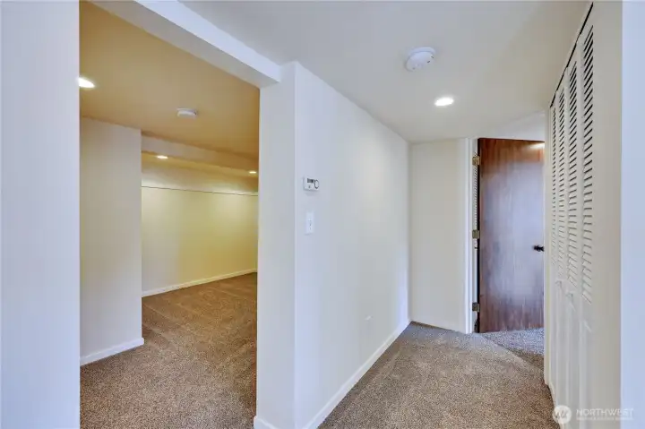 Hallway downstairs.
