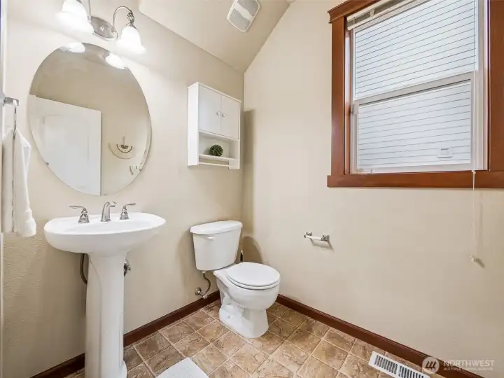 half bath on main floor