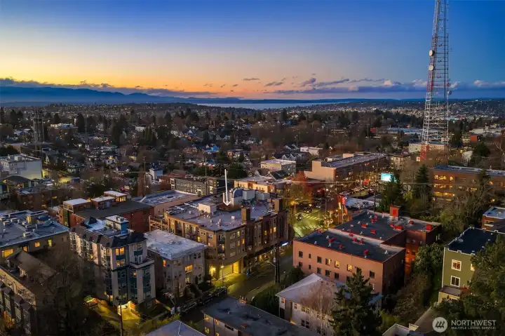 Close to shopping and dining right out your front door.