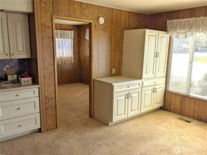 Living Room/Den and entry to Bedroom #2