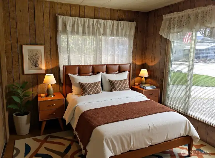 Virtually Staged Bedroom #2