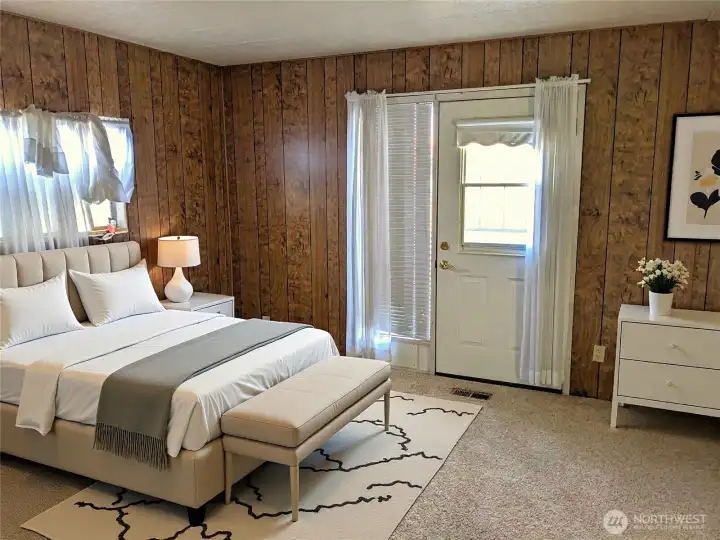 Virtually Stage Primary Bedroom