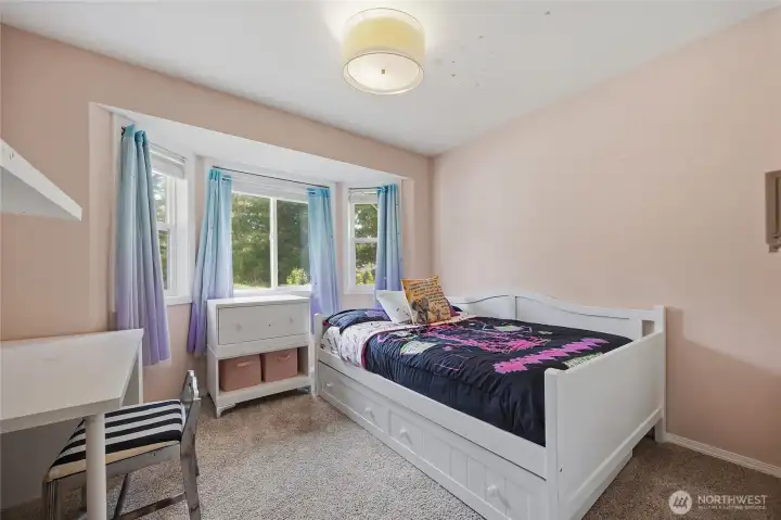 Bedroom with California Closet system