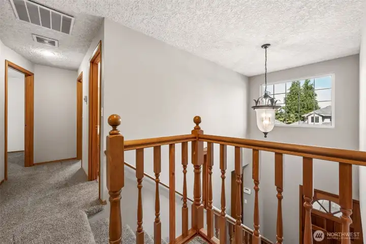 Upstairs landing.
