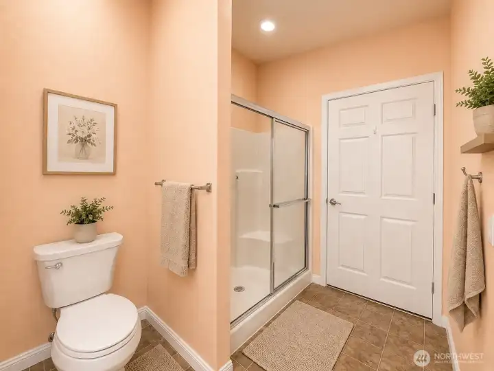 Primary en suite features large walk-in shower Primary en suite features large walk-in shower