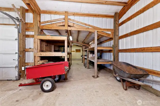 Interior small shop/barn.