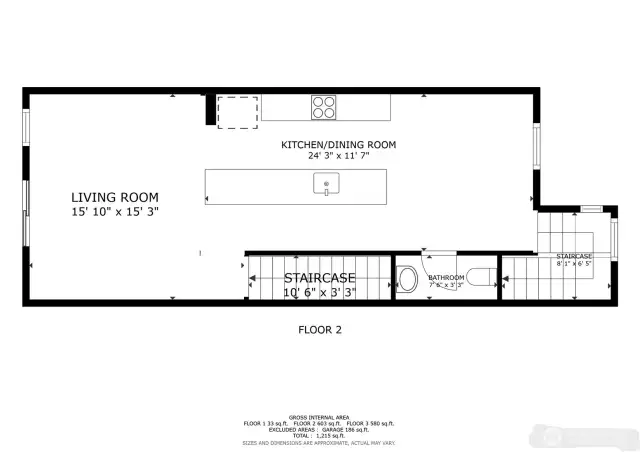Main floor /Floor 2 floorplan