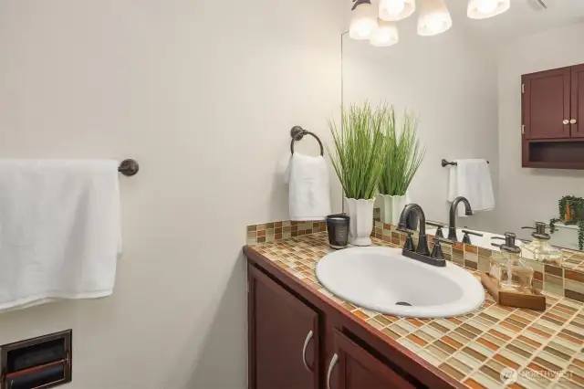 1/2 bath on main