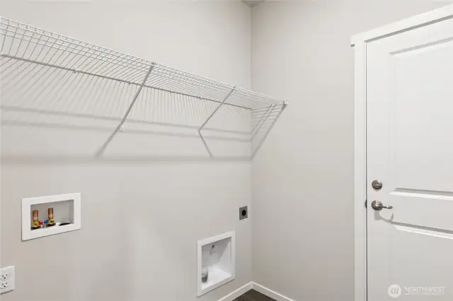 Laundry room.