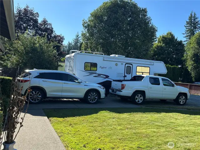 Lots of Parking. Plus 3 covered parking spots!