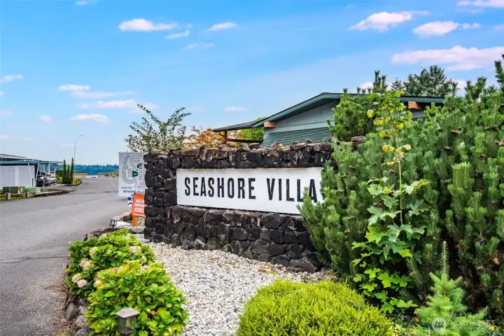 Seashore Villa, a friendly 55+ community designed for comfort and connection.