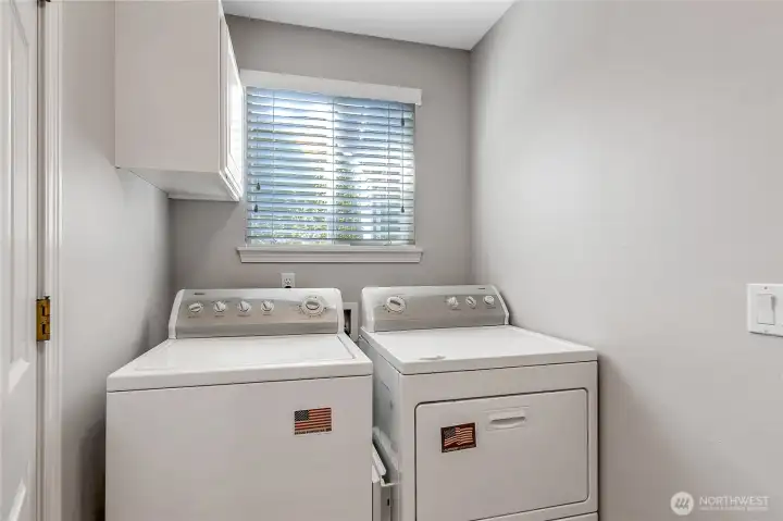 Washer and Dryer included!
