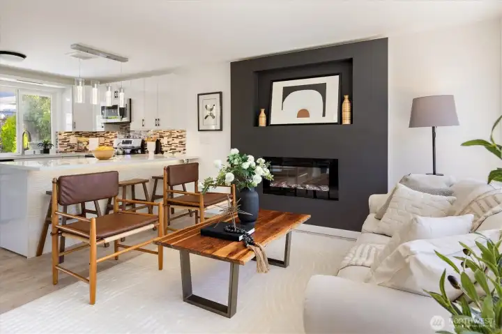 Bright, open living and dining area with seamless flow to the kitchen. Image from earlier listing in Sep 2025.
