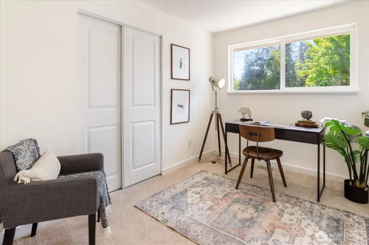 Comfortable bedroom with natural light and flexible layout. Image from earlier listing in Sep 2025.