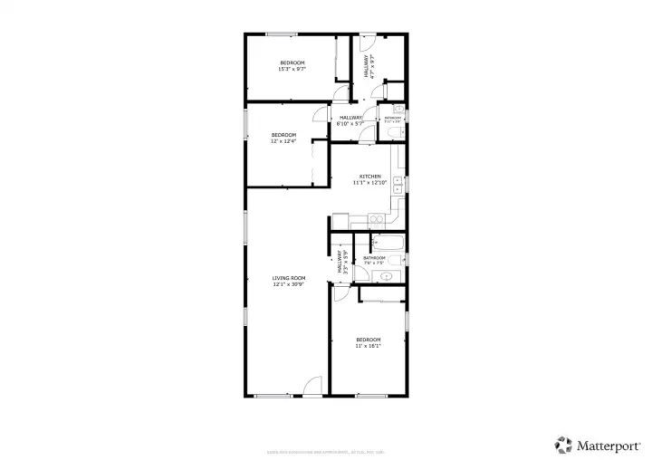 One Level Living Floor Plan