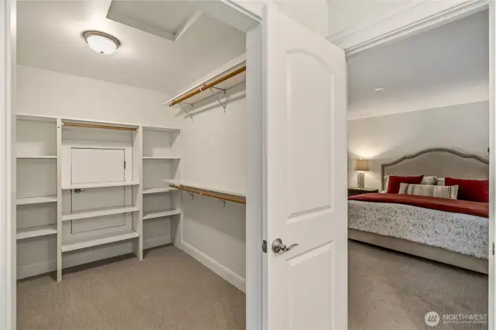 Primary Walk-In Closet