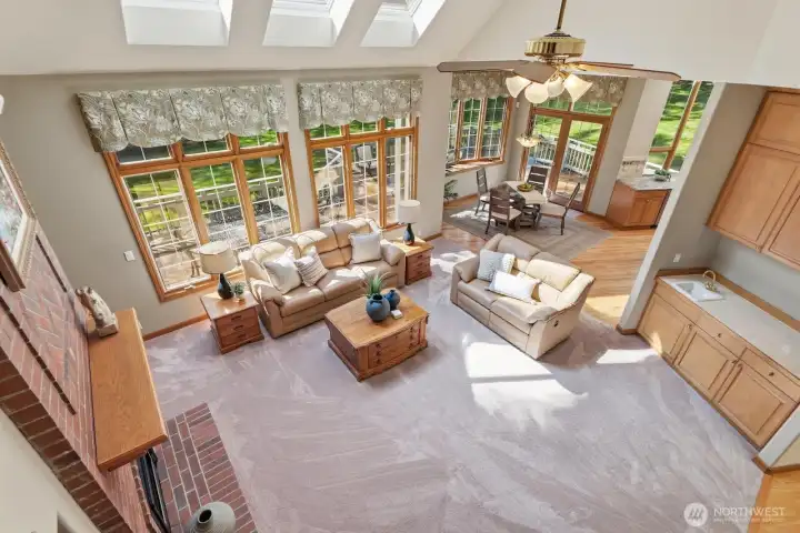 The room ideal for casual entertaining, game nights, or quiet evenings at home.