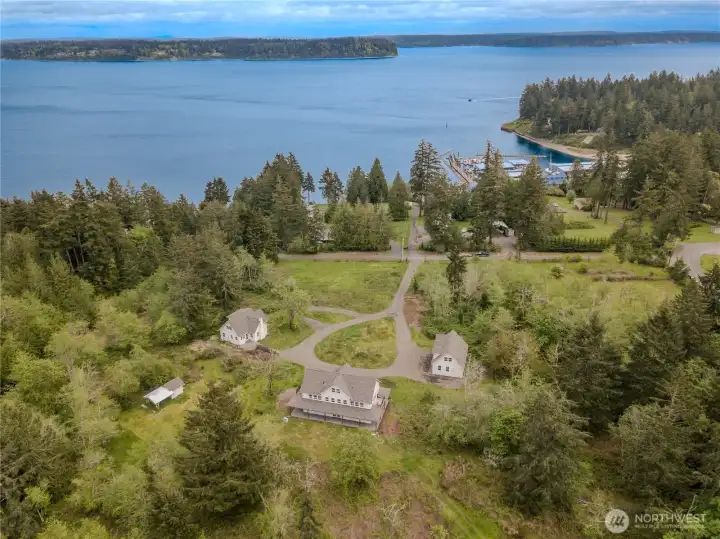 9301 Lohrer Lane - Rare11.88 acre coastal retreat Main Farmhouse, 2 bedroom cottage and detached Garage Bonus Room