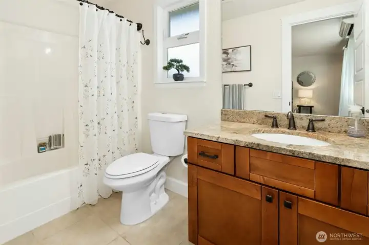 Primary bathroom.