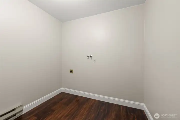 Main Floor Laundry with walk in pantry potential