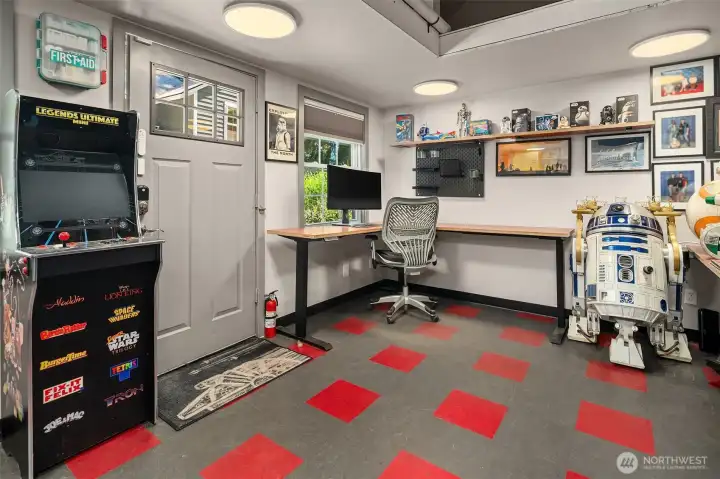 Office/studio interior. Office/studio interior.