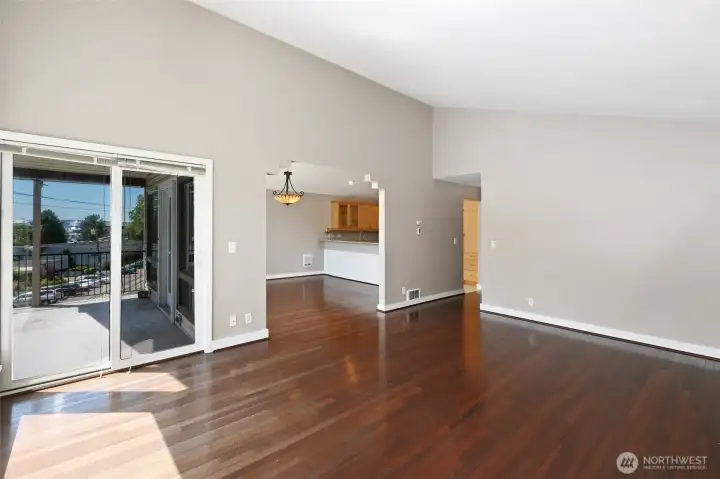 Living to Dining room and Kitchen Living to Dining room and Kitchen