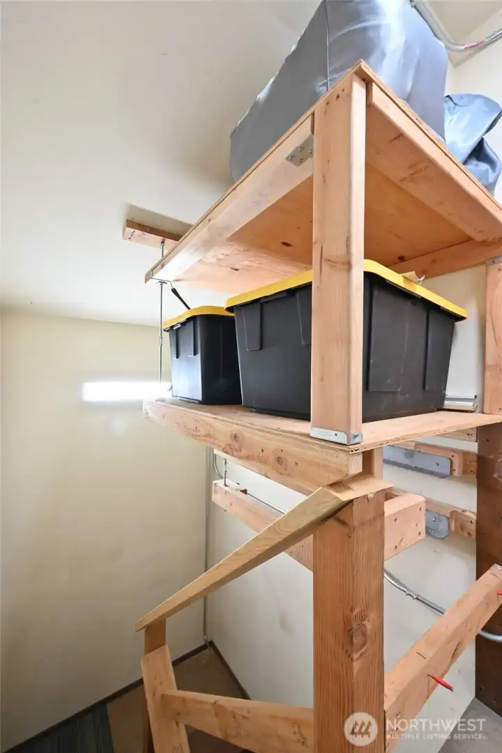 Private fire Escape with storage and Bike parking Private fire Escape with storage and Bike parking