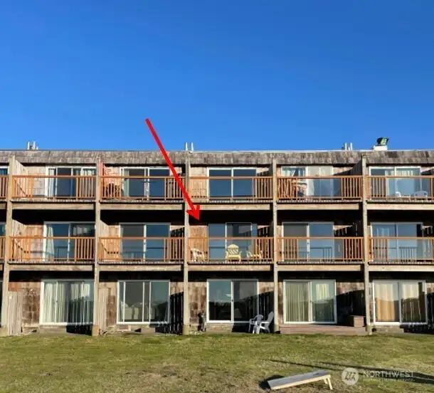 Arrow points to lcoation
