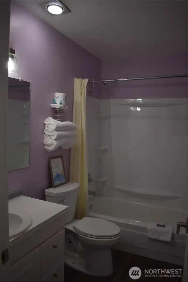 Hall full bath