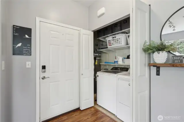 Full size washer and dryer