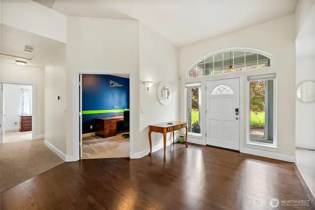 Looking into the Office/Den