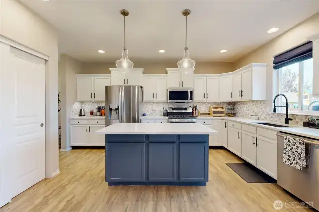 beautifully updated kitchen