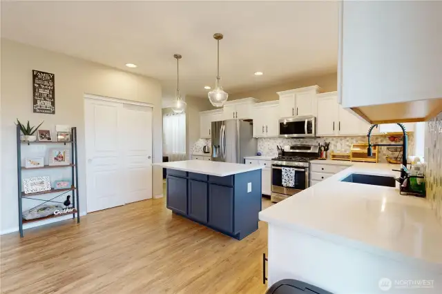 open floor plan