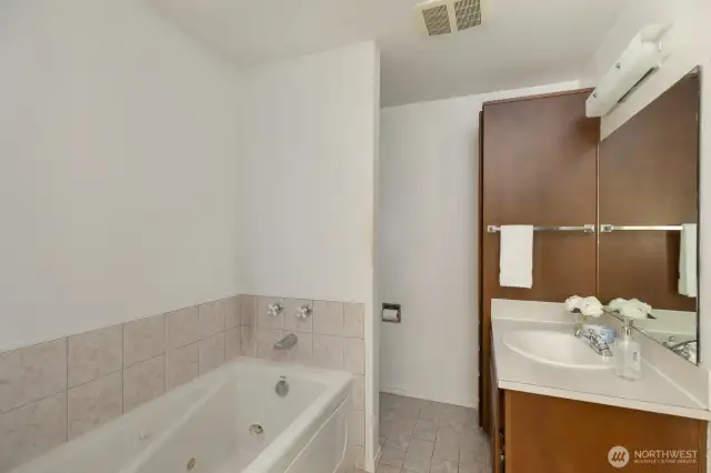 Master Bath Jetted Tub