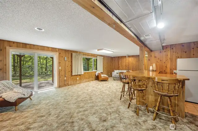 Basement Rec Room Bar