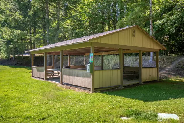 Community Park Covered Entertainment Space