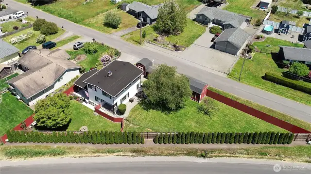 Look at this large spacious Backyard!
