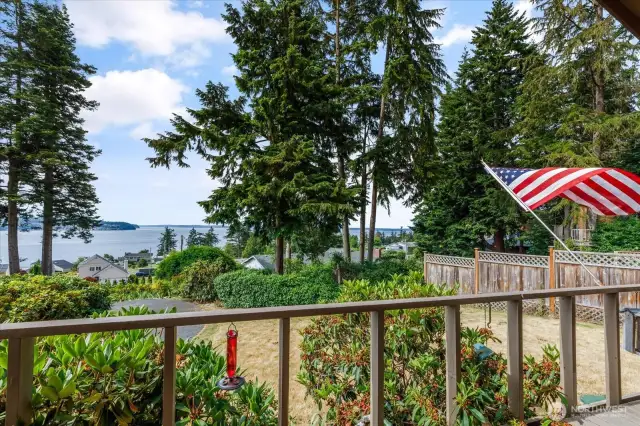 View from front deck
