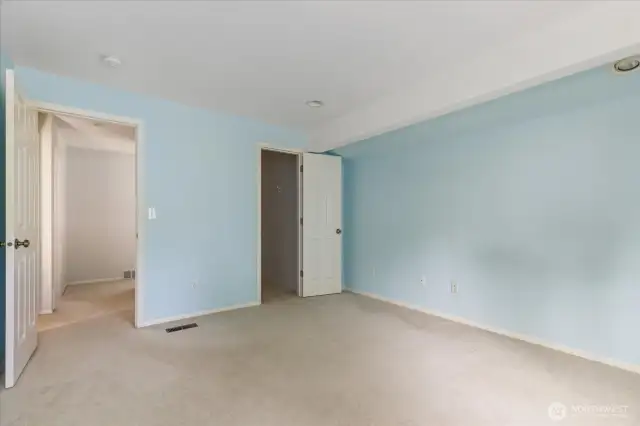 Large closet in bedroom #2