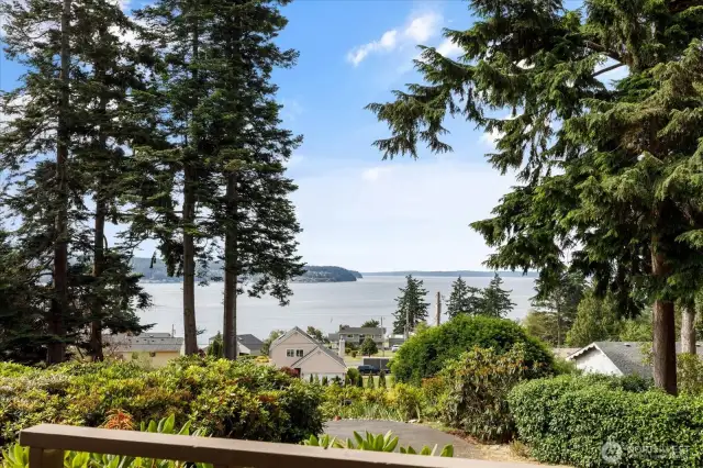 View from front deck