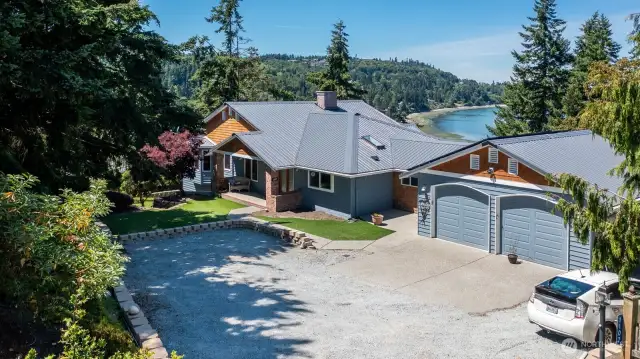 Large home on .61 acres with 3880 finished square ft. Metal roof and recent exterior paint.