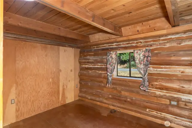 Bonus room downstairs... no closet but spacious.