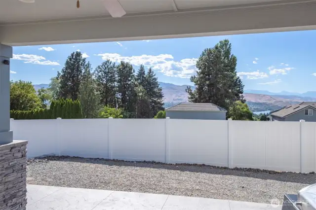 Step outside to the peaceful backyard and savor stunning river views, from sunrise to sunset.