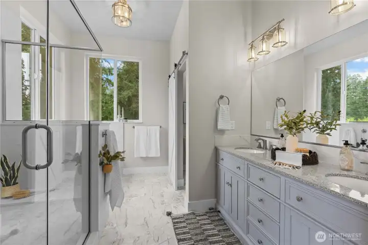 Primary main floor bath