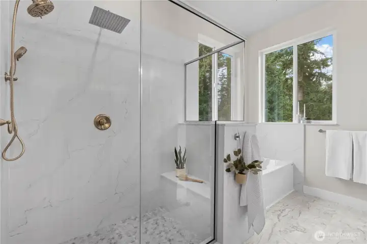 Primary main floor bath