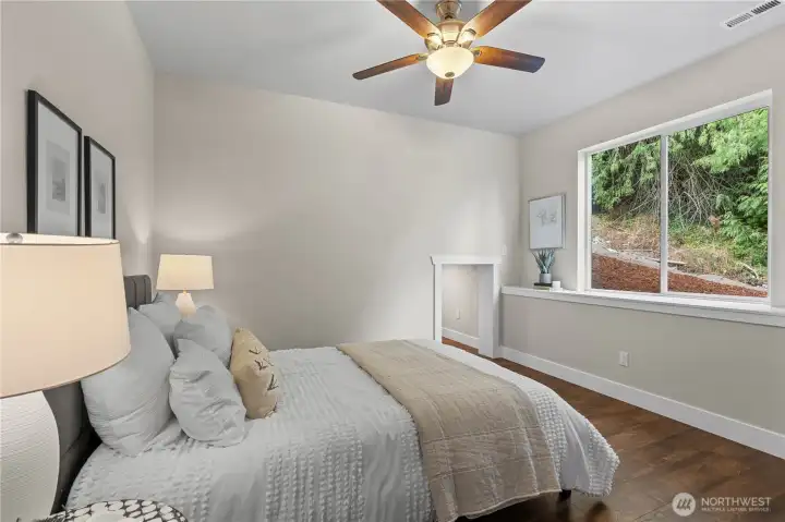 Lower level bedroom